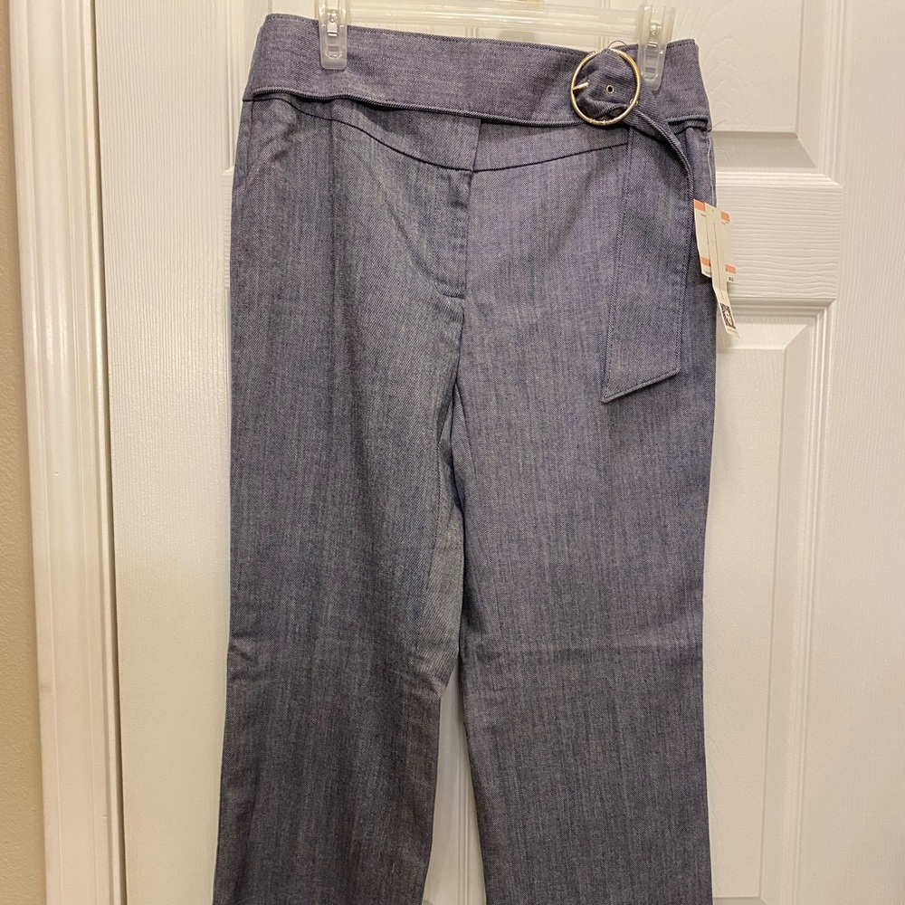 Cute pants with side belt